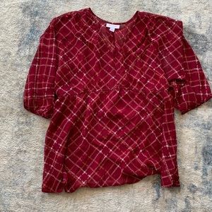 Sheer Motherhood Maternity Blouse